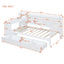 Daybed With 3 Drawers USB Ports And Desk