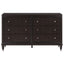 Niguel - 6 Drawer Dresser - Brown