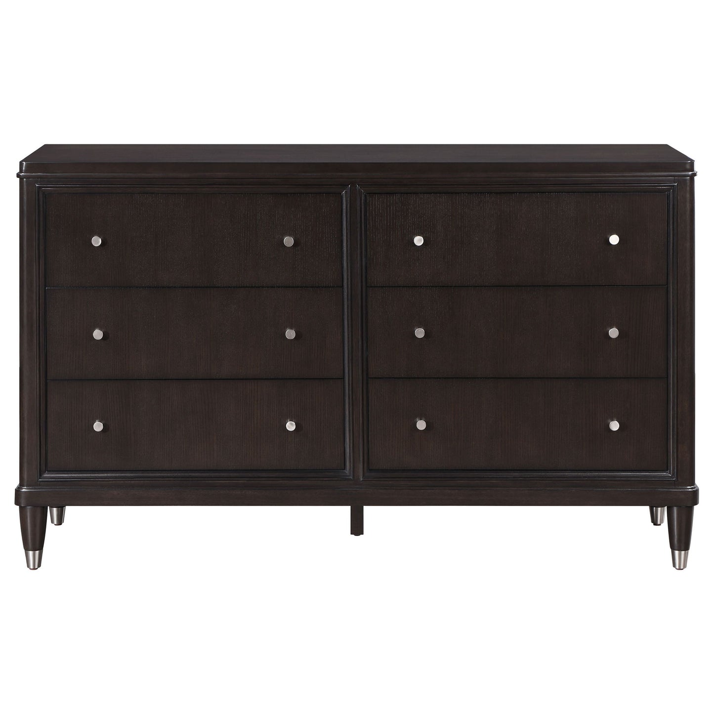 Niguel - 6 Drawer Dresser - Brown