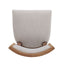 Upholstered Counter Height Bar Stools With Comfy Back (Set of 2)