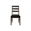Dining Chair, Dining Room, Side, Upholstered, Transitional (Set of 2) - Black