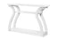 Accent Console Table For Entryway, Unique Curved Design