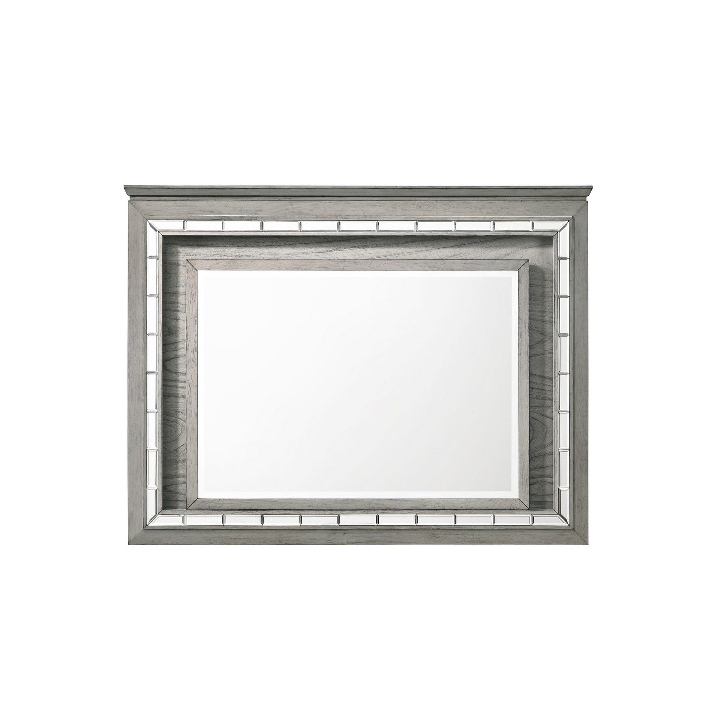 Antares - Mirror With LED - Light Gray