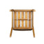 Outdoor Dining Set 1 Table 4 Chairs (Set of 5) - Teak / Beige