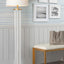 Rope Contemporary Floor Lamp - Natural / White