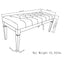 Waverly - Upholstered Tufted Ottoman Bench