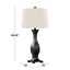Riley - Contemporary Table Lamp (Set of 2) - Oil Rubbed Bronze / Oat