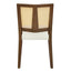 Mid Century Rattan Dining Chair Without Arms Set
