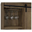 Arcata - Sliding Door Bar Cabinet - Oak