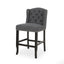 Vienna - Fabric Tufted Counter Stool With Nailhead Accents (Set of 2)
