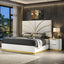 Giovanni - Bed With Oversized Upholstered Headboard