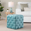 Square Braided Ottoman -
