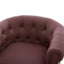 360° Swivel Accent Chair With Curved Back