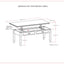 Artisan - Lift Top Coffee Table - Russet Brown