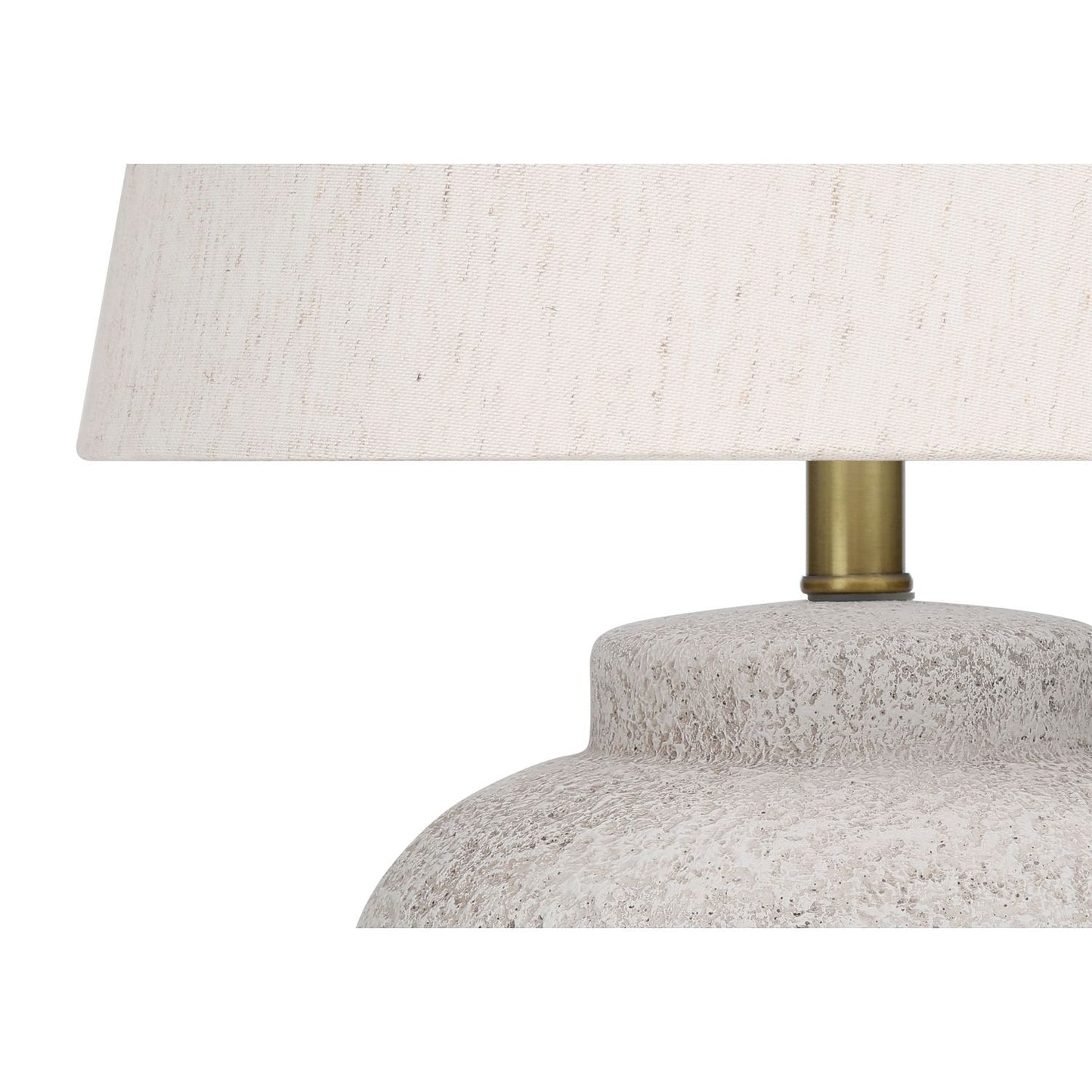 Lighting, Table Lamp, Concrete, Modern - Cream