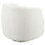 Denae - Upholstered Swivel Chair - Ivory