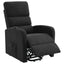 Royston - Upholstered Power Lift Recliner With Remote Comfort - Black