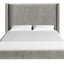 Upholstered Bed, Space-Saving Design