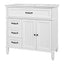 Bathroom Vanity With Sink, 2 Doors 2 Drawers, Freestanding Design