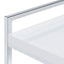 Rectangular Top Snack Table - White