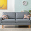 Bahamas - Minimalistic Sofa With 2 Throw Pillows