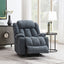 Power Motion Recliner With Lift Heating Massage Function - Blue