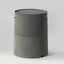 Propane Tank Cover Round Tank Holder Hide Away Side Table - Gray