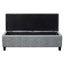 Indoor Storage Ottoman Bench With Hidden Storage - Pattern