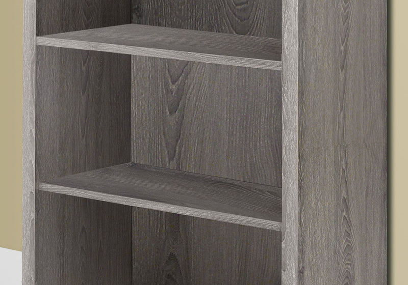 Bookshelf, Bookcase, Etagere, 5 Tier, For Office, Contemporary & Modern - Taupe