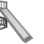 Low Bunk Bed With Slide, Fence And Ladder