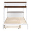 Bunk Bed With Twin Size Trundle, Storage And Desk
