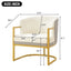 Upholstered Reading Accent Armchair For Living Room