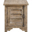 Chair Side Table - Taupe