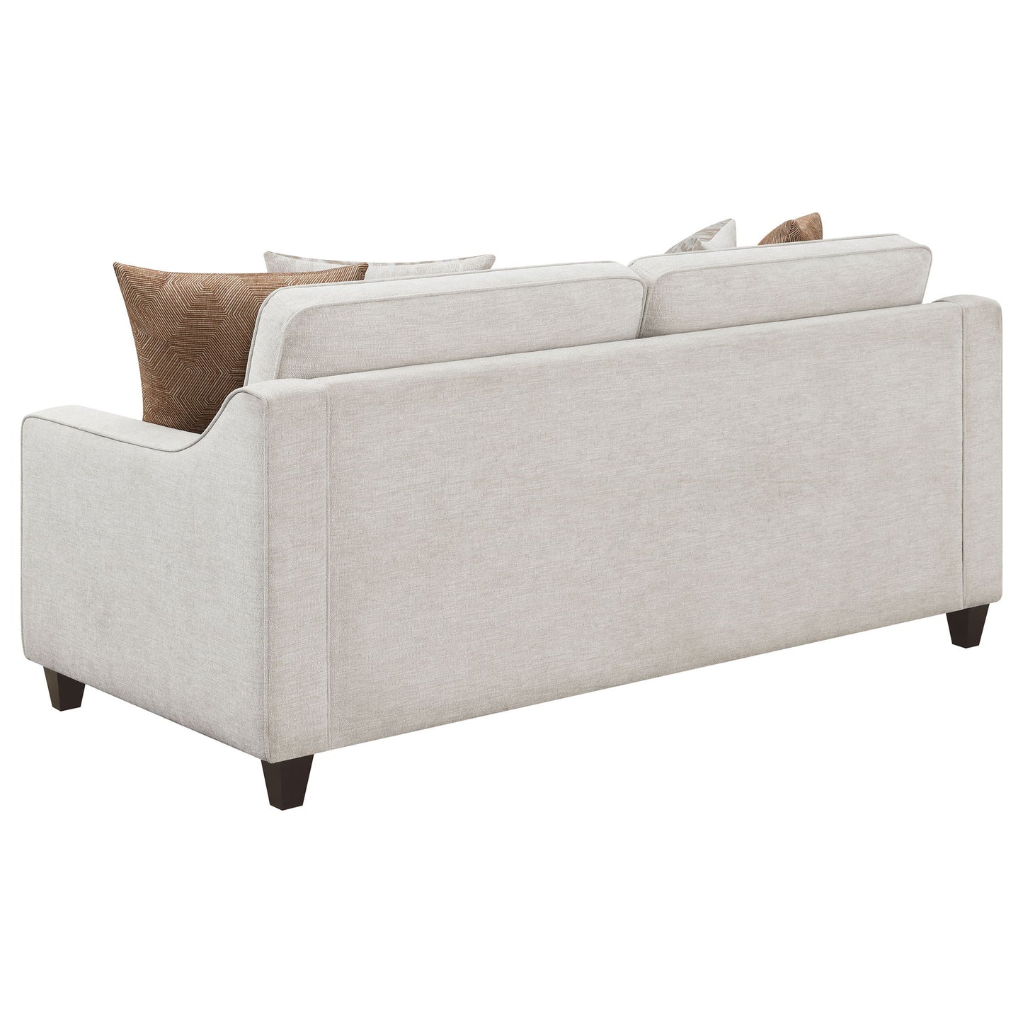 Mahaffey - Christine Upholstered Sloped Arm Sofa - Beige
