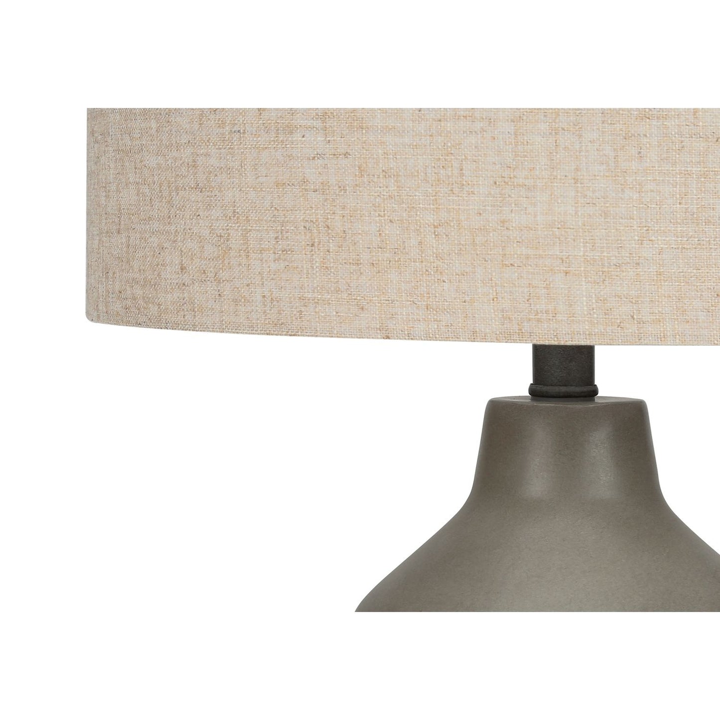 Lighting, Table Lamp, Concrete, Contemporary