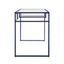 Yasin - Glass Top Writing Desk