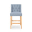 Vienna - Contemporary Fabric Tufted & Wingback Counter Stools (Set of 2)