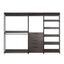 Monica - Walk-In Closet System With Spacious Storage - Gray