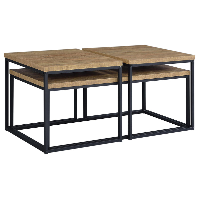 Rosey - 3 Piece Coffee Table Set - Mango Color
