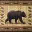 Nature's Nest - 5'3" X 7'3" Lodge Area Rug - Black