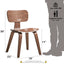 Casson - 5 Piece Dining Room Set - Walnut