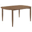 Whisten - Dining Set With Rounded Tabletop And Upholstered Chairs