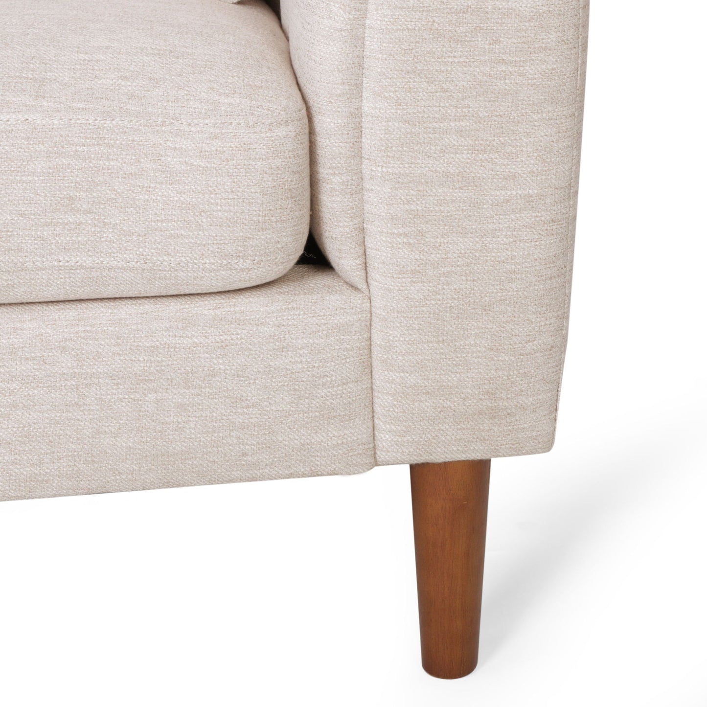 Contemporary 3 Seater Sofa With Accents