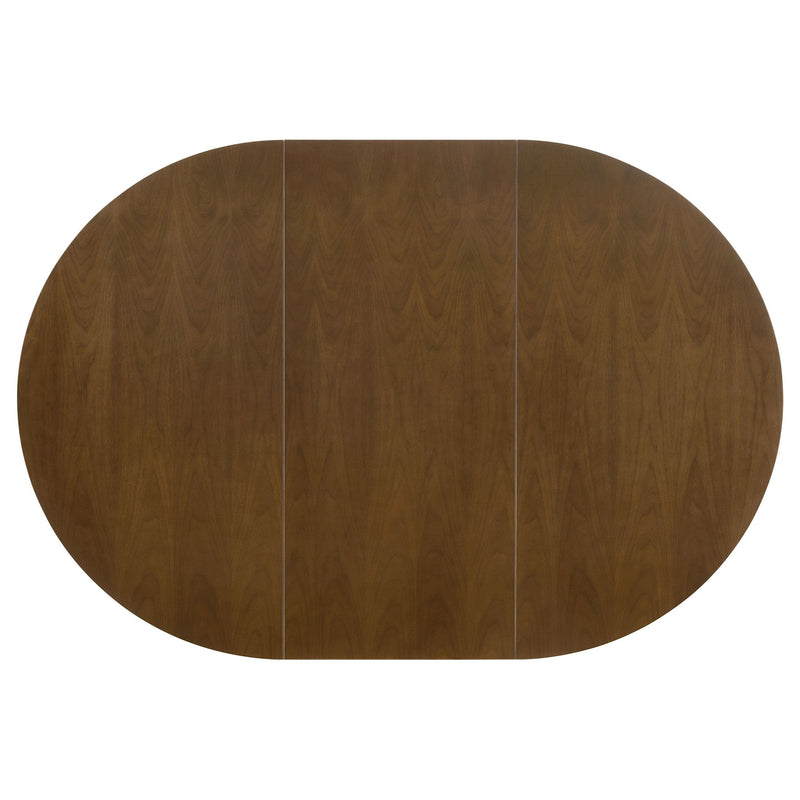 Linnea - 5 Piece Dining Set With Chairs - Dark Walnut