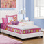 Bed, Upholstered, Transitional