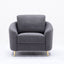 Yuina - Linen Chair - Gray
