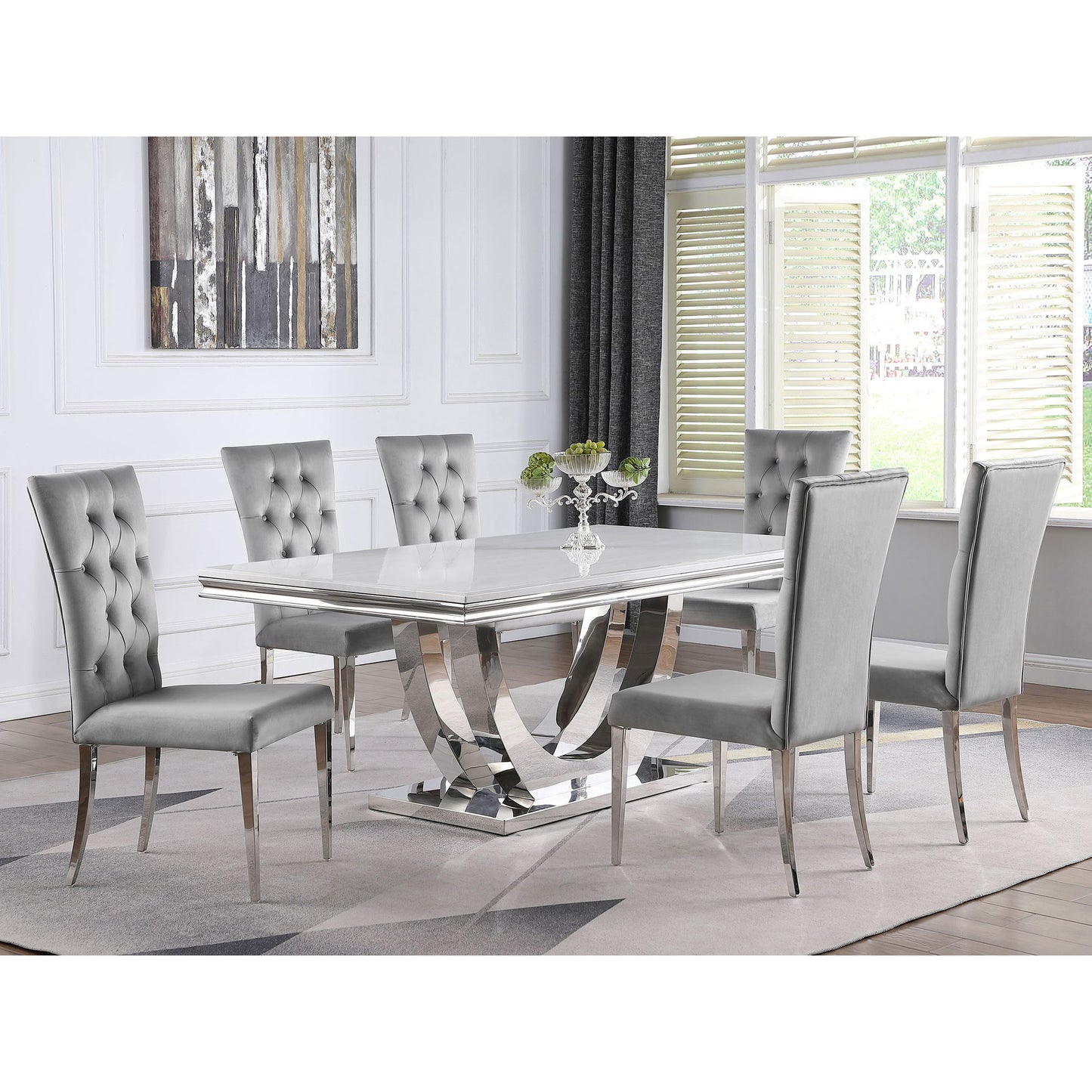 Allessandra - Tufted Back Side Chair (Set of 2)