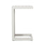 Aluminum Outdoor C - Shaped Side Table For Patio