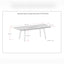 Beachside - Outdoor Extendable Dining Table - Light Teak