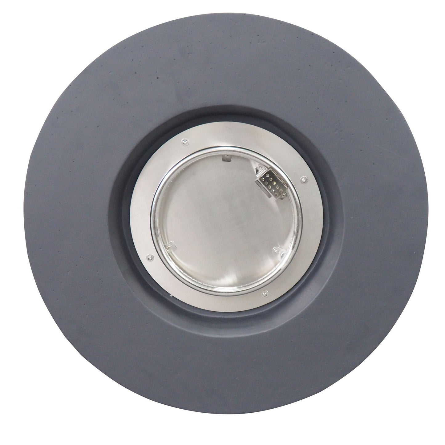 Round Iron Fire Pit With 40, 000 Btu
